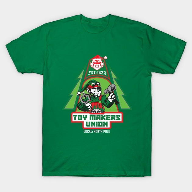 Toy Makers Union T-Shirt by mannycartoon